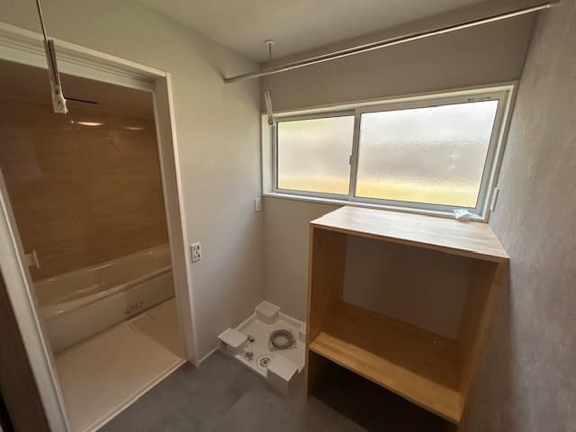 ランドリー兼脱衣スペース