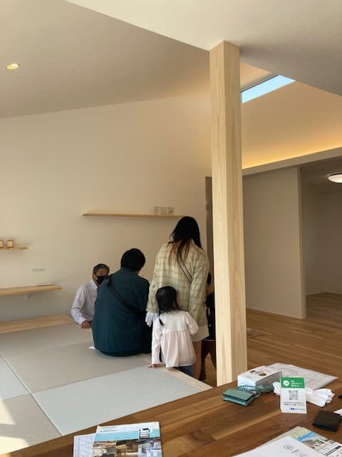 見学会来訪者１